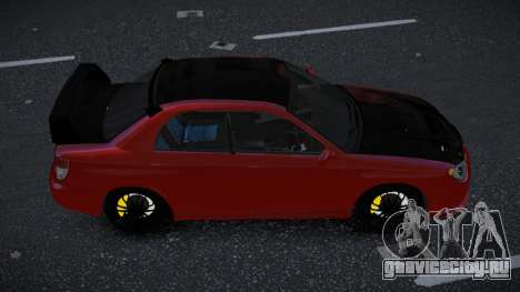 Subaru Impreza Gegfuwod для GTA 4