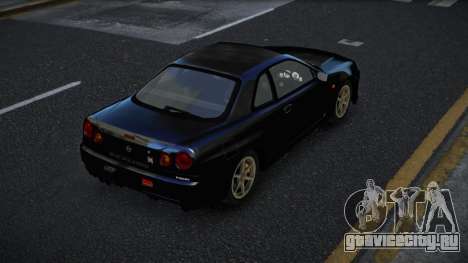 Nissan Skyline R34 Wuquroj для GTA 4