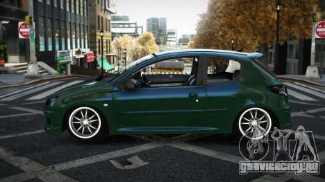 Peugeot 206 Wobaneni для GTA 4
