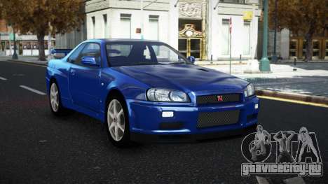 Nissan Skyline R34 Olasin для GTA 4