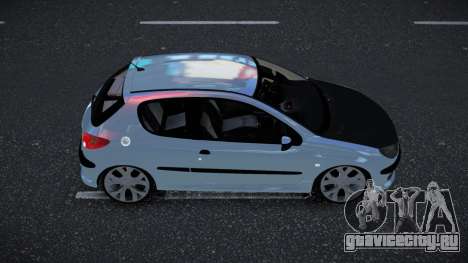Peugeot 206 Zevhari для GTA 4