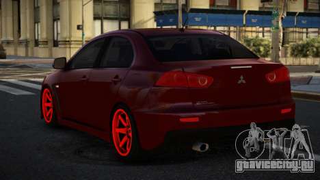 Mitsubishi Lancer Evolution X Xofiweyor для GTA 4