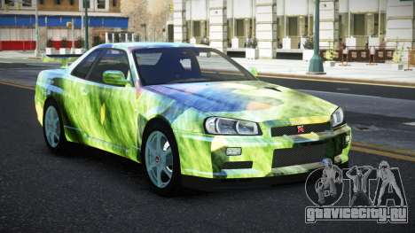 Nissan Skyline R34 Jashra S9 для GTA 4