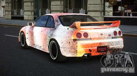 Nissan Skyline R33 Fersa S8 для GTA 4