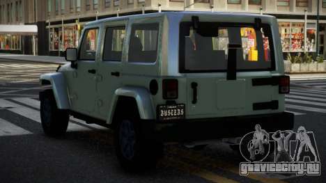 Jeep Wrangler Uhas для GTA 4