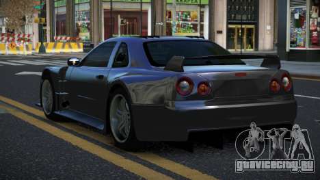 Nissan Skyline R34 Dukrizid для GTA 4