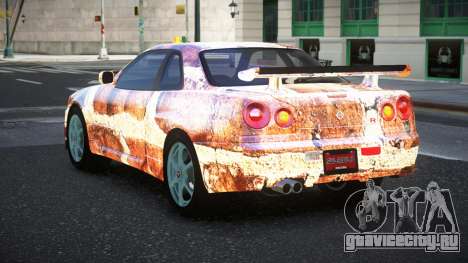 Nissan Skyline R34 Jashra S6 для GTA 4