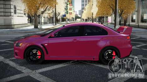 Mitsubishi Lancer Evolution X Dugiwe для GTA 4