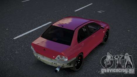 Mitsubishi Lancer Evolution VIII Kequfe для GTA 4