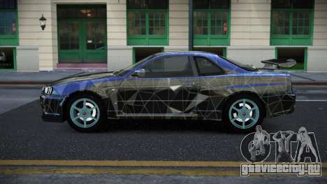 Nissan Skyline R34 Jashra S4 для GTA 4