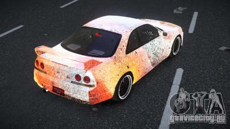 Nissan Skyline R33 Fersa S8 для GTA 4