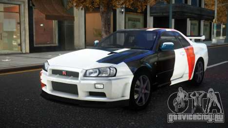 Nissan Skyline R34 Olasin S9 для GTA 4