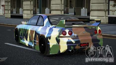 Nissan Skyline R33 GT-R Baslly S13 для GTA 4
