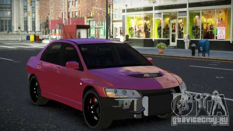 Mitsubishi Lancer Evolution VIII Kequfe для GTA 4