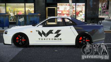 Nissan Skyline R34 Tardu для GTA 4