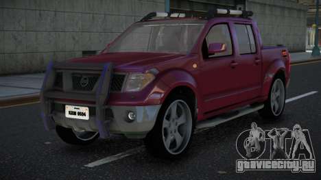 Nissan Frontier Pivdu для GTA 4