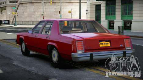 Ford LTD Crown Victoria Dotrocib для GTA 4