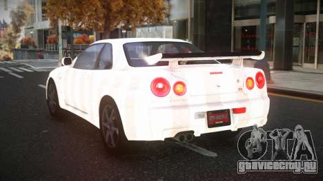 Nissan Skyline R34 Olasin S13 для GTA 4