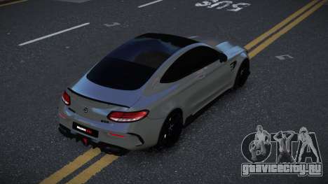 Mercedes-Benz C63S AMG Miza для GTA 4