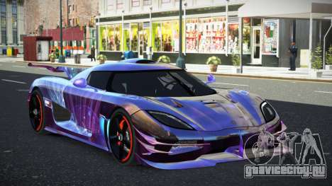 Koenigsegg Agera Jater S3 для GTA 4