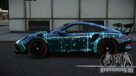 Porsche 911 GT Elnac S8 для GTA 4