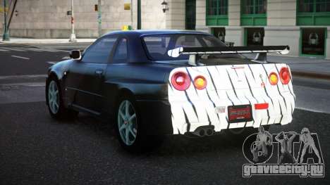 Nissan Skyline R34 Jashra S3 для GTA 4