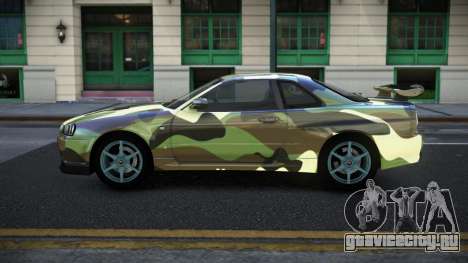 Nissan Skyline R34 Jashra S11 для GTA 4