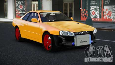 Nissan Skyline R34 Secoj для GTA 4