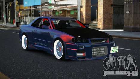 Nissan Skyline R34 Sotperofi для GTA 4