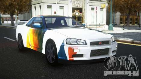 Nissan Skyline R34 Olasin S9 для GTA 4