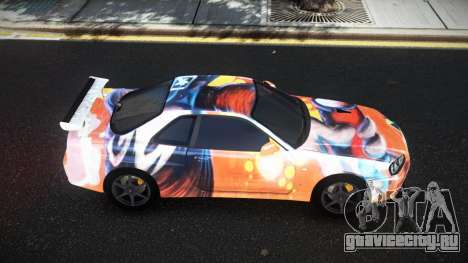 Nissan Skyline R34 Olasin S5 для GTA 4