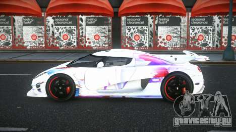 Koenigsegg Agera Jater S14 для GTA 4