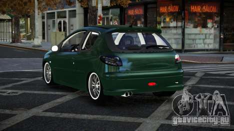 Peugeot 206 Wobaneni для GTA 4