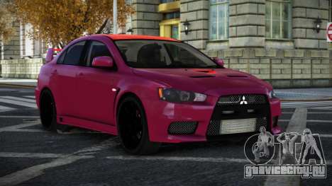 Mitsubishi Lancer Evolution X Dugiwe для GTA 4