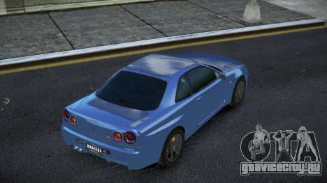 Nissan Skyline R34 Canxamuhu для GTA 4
