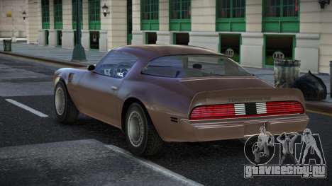 Pontiac Trans AM Seanel для GTA 4