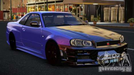 Nissan Skyline R34 Cijagas для GTA 4