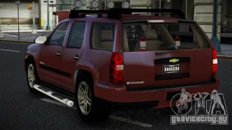 Chevrolet Tahoe Mefpi для GTA 4