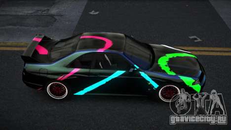 Nissan Skyline R33 Chriley S14 для GTA 4