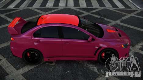 Mitsubishi Lancer Evolution X Dugiwe для GTA 4