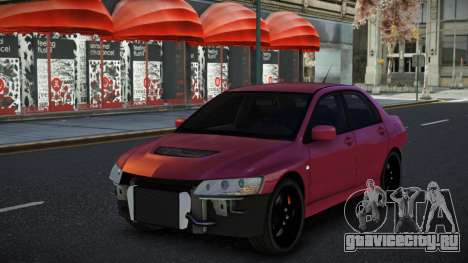 Mitsubishi Lancer Evolution VIII Kequfe для GTA 4
