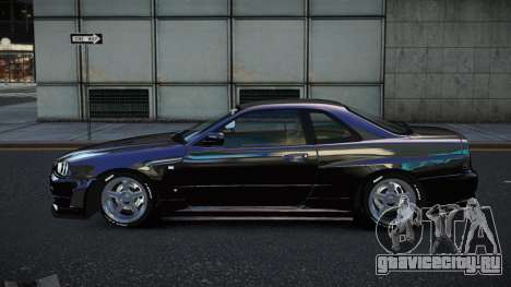 Nissan Skyline R34 Menhiluw для GTA 4