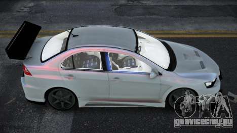 Mitsubishi Lancer Evolution X Wuxepamoz для GTA 4