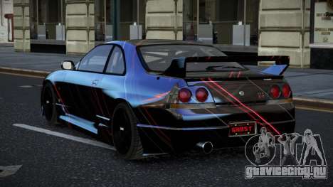 Nissan Skyline R33 GT-R Baslly S1 для GTA 4
