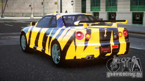 Nissan Skyline R34 Jashra S14 для GTA 4