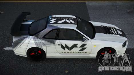 Nissan Skyline R34 Tardu для GTA 4