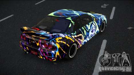Nissan Skyline R33 Fersa S10 для GTA 4