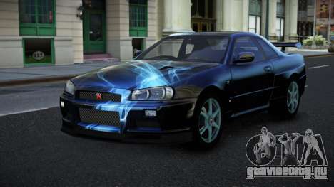 Nissan Skyline R34 Jashra S5 для GTA 4