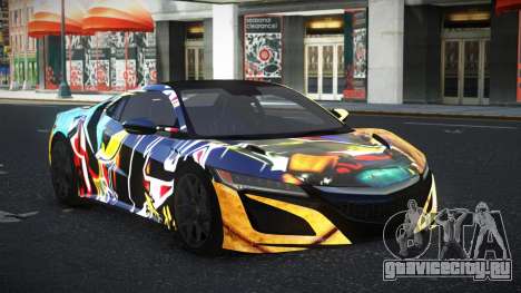 Acura NSX Liaron S2 для GTA 4