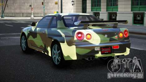 Nissan Skyline R34 Jashra S11 для GTA 4